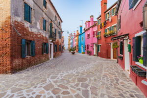 Burano, Venice, Island, Veneto, Italy, Northern Italy, colorful fishermen's houses, Europe Burano, Venice, Island, Veneto, Italy, Northern Italy, colorful fishermen's houses, Europe